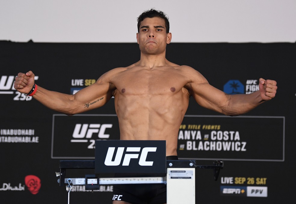 Maior Astro Brasileiro Desde Spider Paulo Borrachinha Luta Pelo Cinturao Do Ufc Neste Sabado Combate Ge