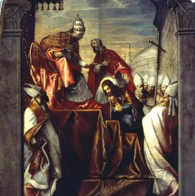 Canonização de São Roque — feita pelo papa Gregório 14, no fim do século 16 — aconteceu apenas dois séculos após sua morte (Foto: Domínio Público)