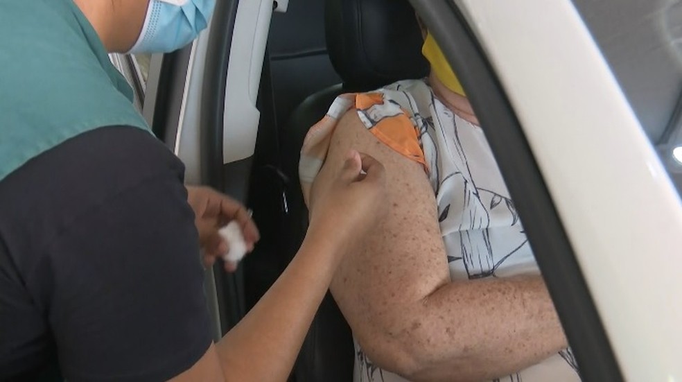 Idosos com mais de 75 são devem ser vacinados nesta sexta em Ariquemes. — Foto: Reprodução/Rede Amazônica