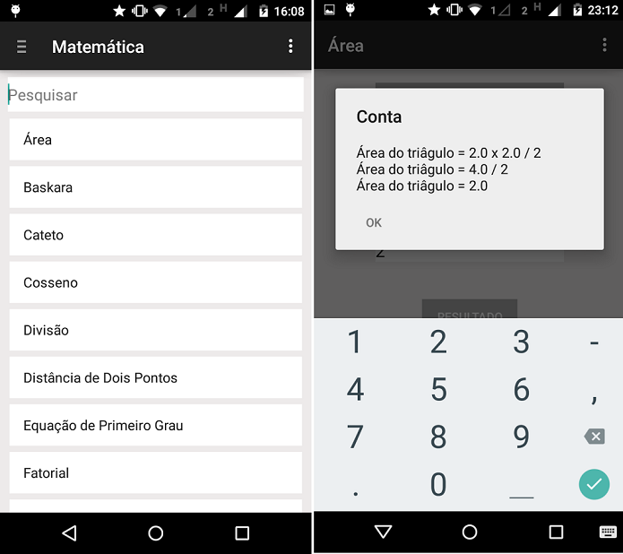 ColaMobile é um app para ajudar com contas de matemática (Foto: Divulgação)