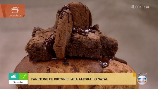 Confira A Receita De Panetone De Brownie