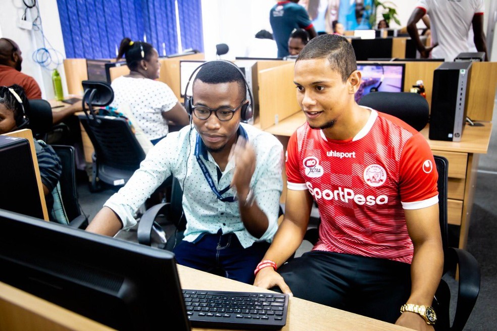 Gerson está no Simba, da Tanzânia — Foto: Divulgação