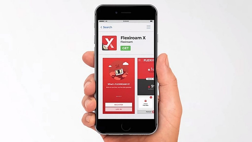 O Flexiroam X é controlado por um app (Foto: Divulgação/Flexiroam)