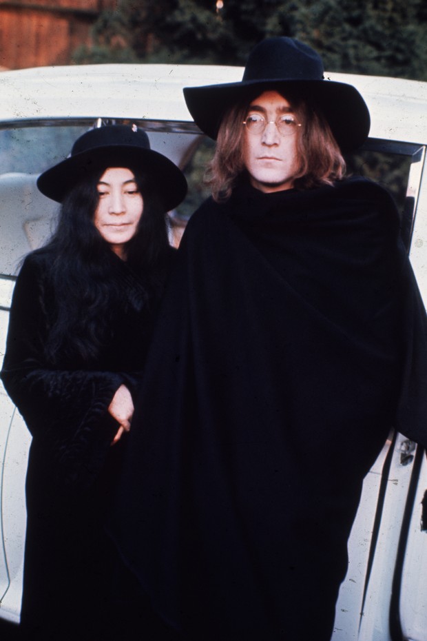 Yoko Ono e John Lennon em 1969 (Foto: Getty Images)