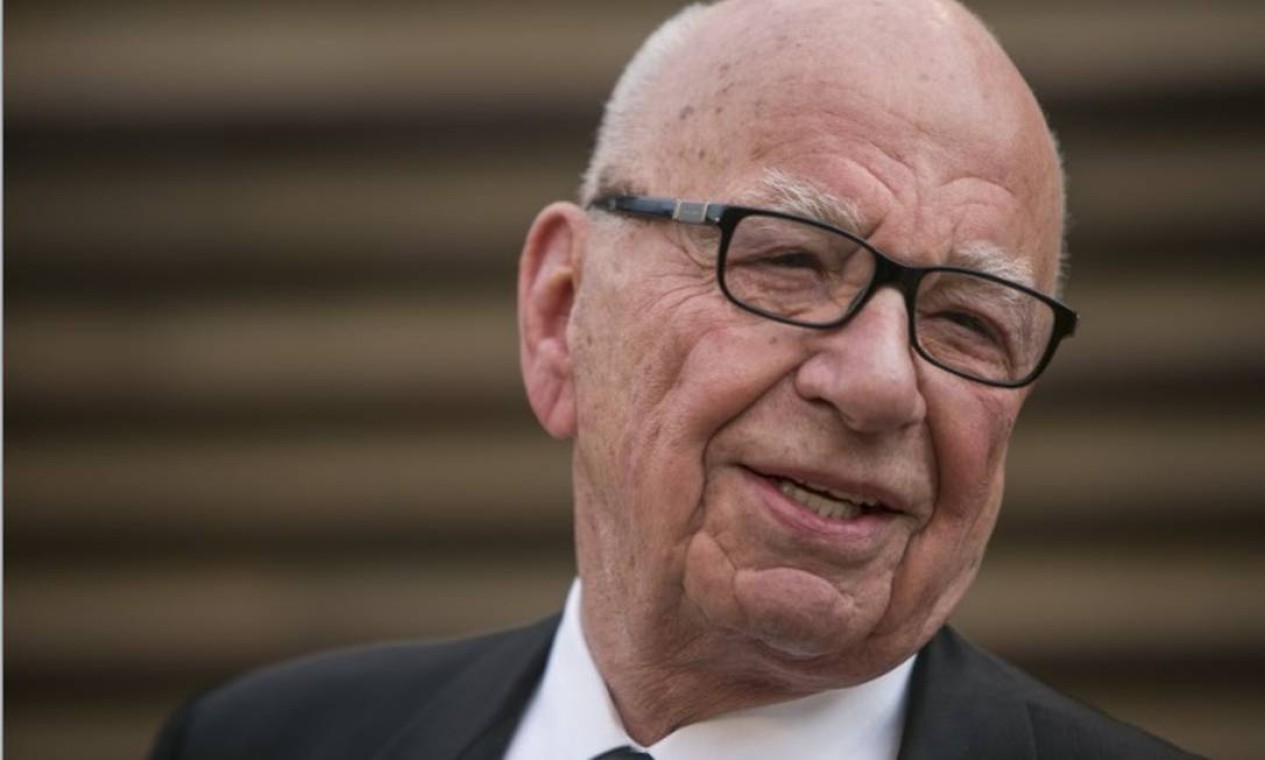 Rupert Murdoch, magnata da mídia, se divorciou de Anna Maria Torv em 1999 com um acordo de US$ 1,7 bilhão  — Foto: AFP