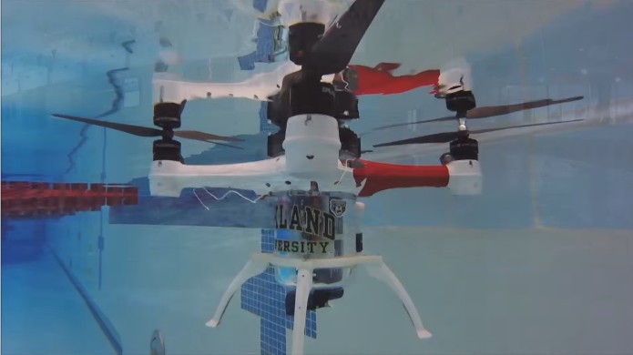 Loon Copter, drone que pode nadar (Foto: Divulgação/Universidade de Oakland)