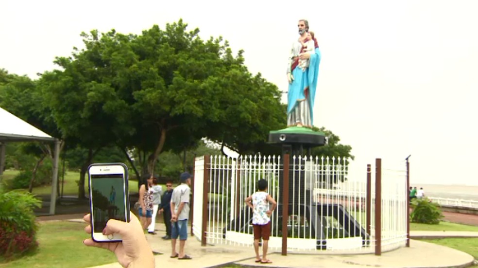 Com mais de 3 metros de altura, nova imagem de São José é inaugurada na  orla de Macapá | Amapá | G1