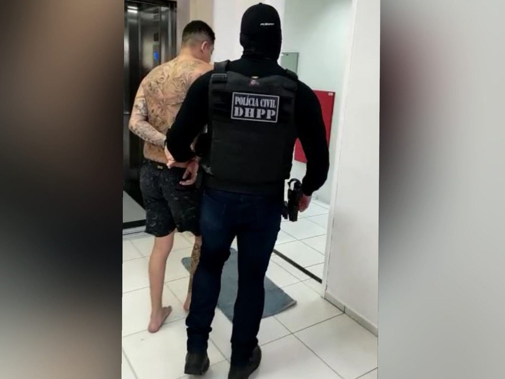 Polícia prende segundo suspeito de envolvimento na morte de bebê de 9 meses em Fortaleza. — Foto: Reprodução