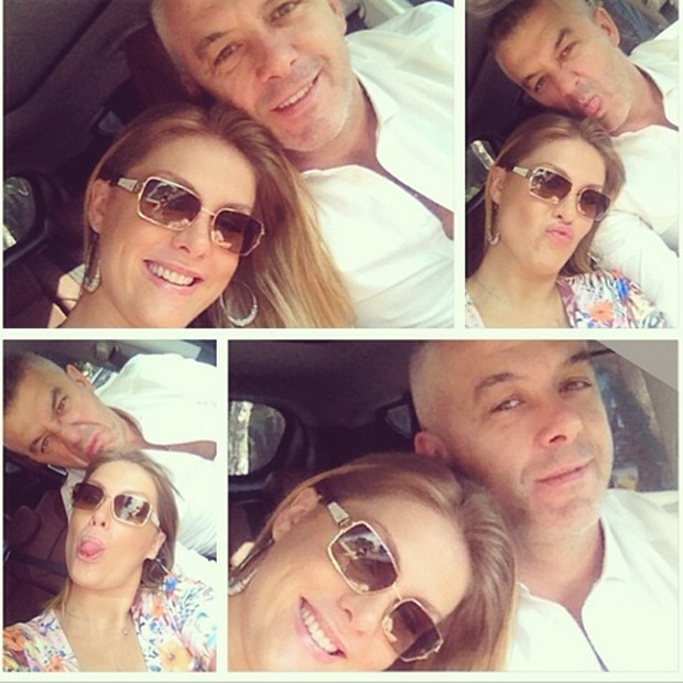 Ana Hickmann com o marido Alexandre (Foto: Reprodução / Instagram)
