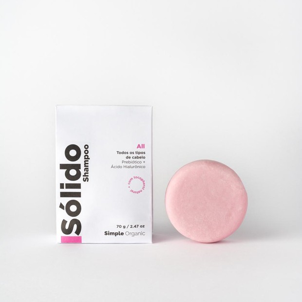 Shampoo Sólido All, R$45, Simple Organic (Foto: Divulgação)