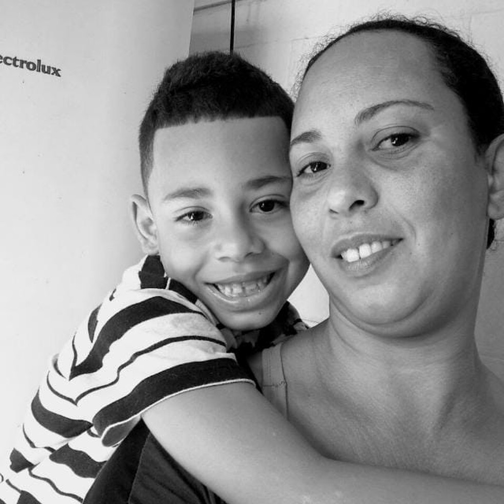 Mãe diz ter ficado desesperada com situação que seu filho passou — Foto: Arquivo Pessoal