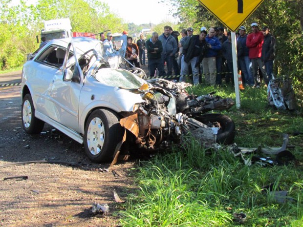 Identificadas as duas vítimas de acidente na BR-468, em Tiradentes