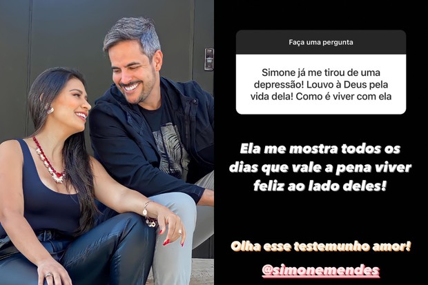 Simone Mendes e Kaká Diniz (Foto: Reprodução/ Instagram)