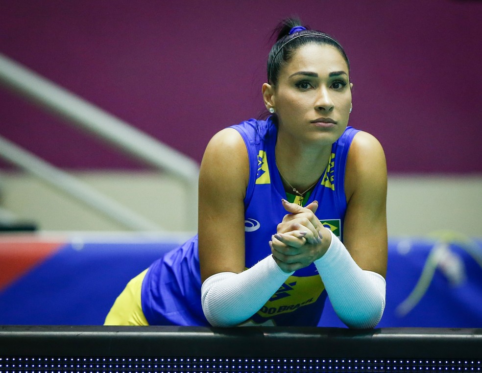 Brasil x Srvia Liga das Naes Jaqueline  Foto: Alexandre Schneider/Getty Images