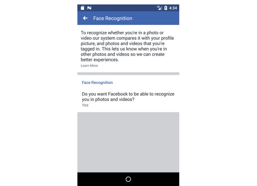 Facebook muda configurações de reconhecimento facial em fotos (Foto: Reprodução/Facebook)