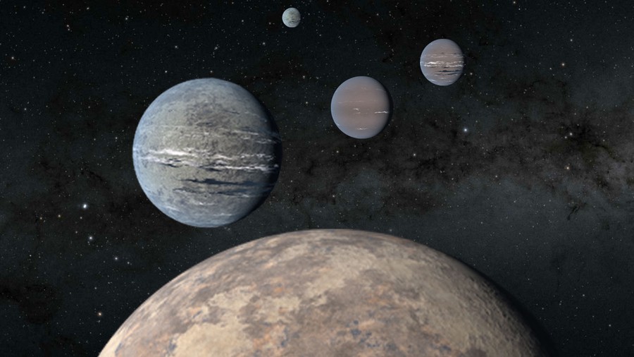 Descoberta de 4 novos exoplanetas orbitando estrela semelhante ao Sol pode contribuir com estudos sobre formação e evolução planetária (Foto: NASA/JPL-Caltech)