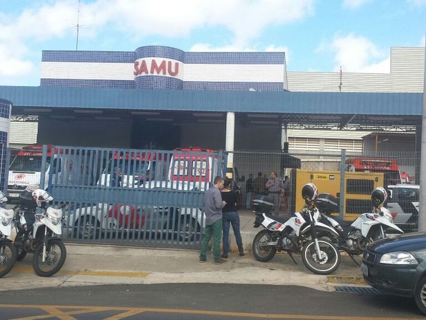 Médico do Samu atirou em outro e depois se matou na unidade de Piracicaba  (Foto: Claudia Assencio/G1)