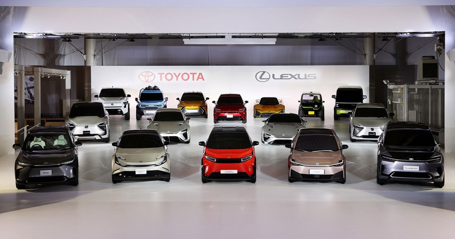 Conceitos antecipam linha de elétricos que a Toyota vai lançar até 2030