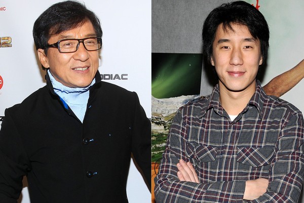 Jackie Chan e Jaycee Chan (Foto: Getty Images)
