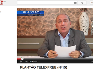Carlos Costa, diretor de marketing da Telexfree  (Foto: Reprodução/Youtube)