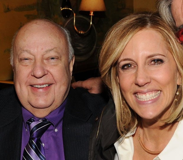Roger Ailes e Alisyn Camerota (Foto: Getty Images)