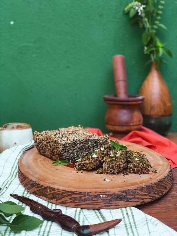 Receita de pão de sementes: petisco sem farinha de trigo e low carb (Foto: por Thiago Medeiros )