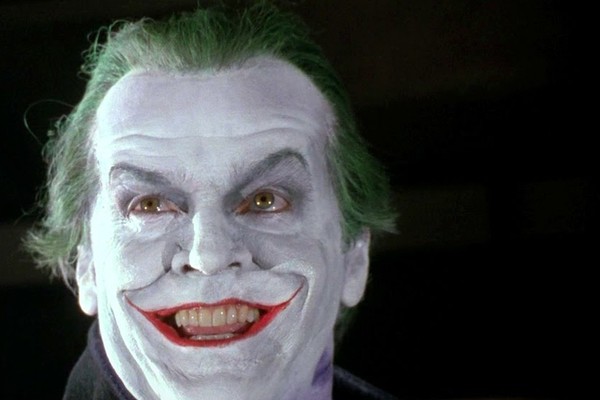 O ator Jack Nicholson como o vilão Coringa em Batman (1989) (Foto: Reprodução)