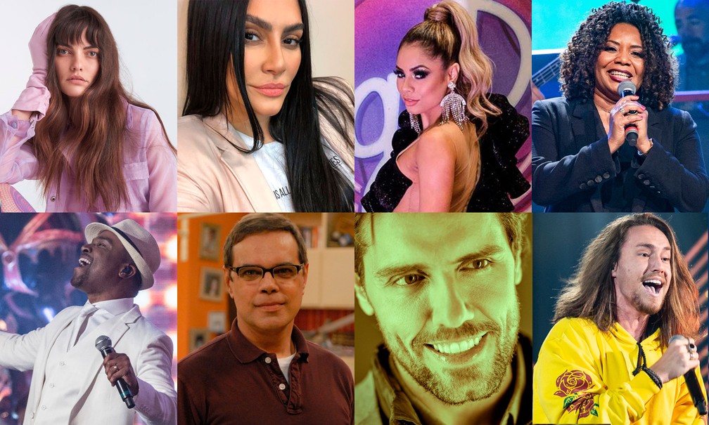 Veja quem são os participantes do 'Show dos Famosos 2020' — Foto: Divulgação/Globo/Reprodução/Redes Sociais