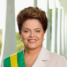 A foto oficial de Dilma Rousseff — Foto: Roberto Stuckert Filho