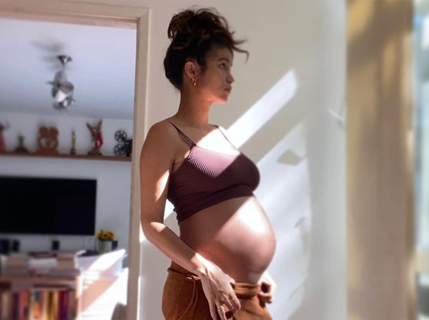 Grávida de gêmeas, Nanda Costa mostra barrigão (Foto: Reprodução/Instagram)