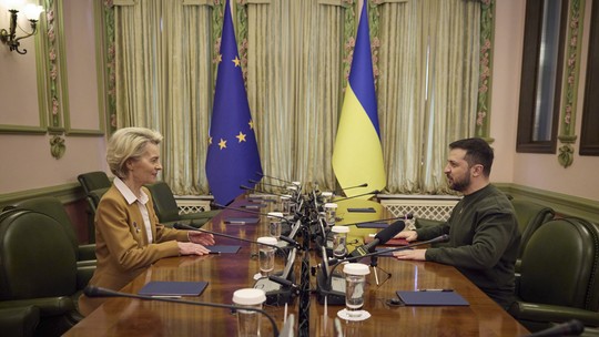Zelensky pressiona por entrada da Ucrânia na União Europeia