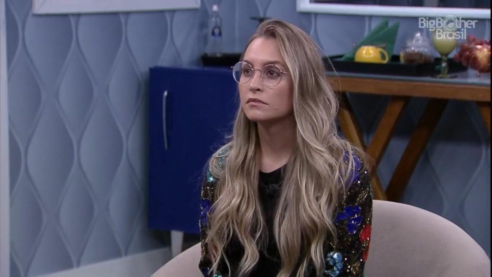 No Quarto Secreto do BBB21, Carla Diaz chora e questiona: 'O que eu fiz para essa galera?'  — Foto: Globo