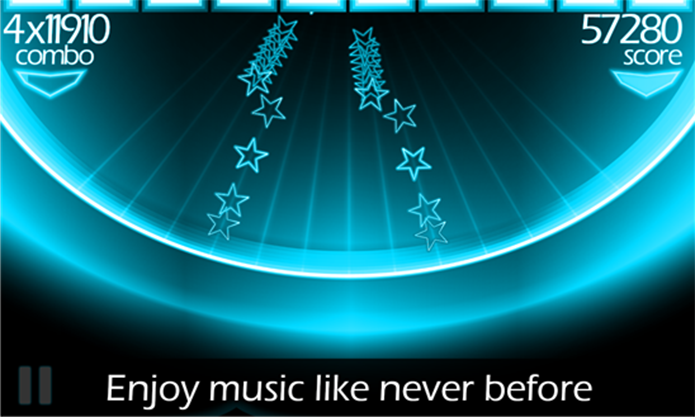 SongArc ? um game musical viciante para Windows Phone ao estilo Guitar Hero (Foto: Divulga??o/Windows Phone Store)