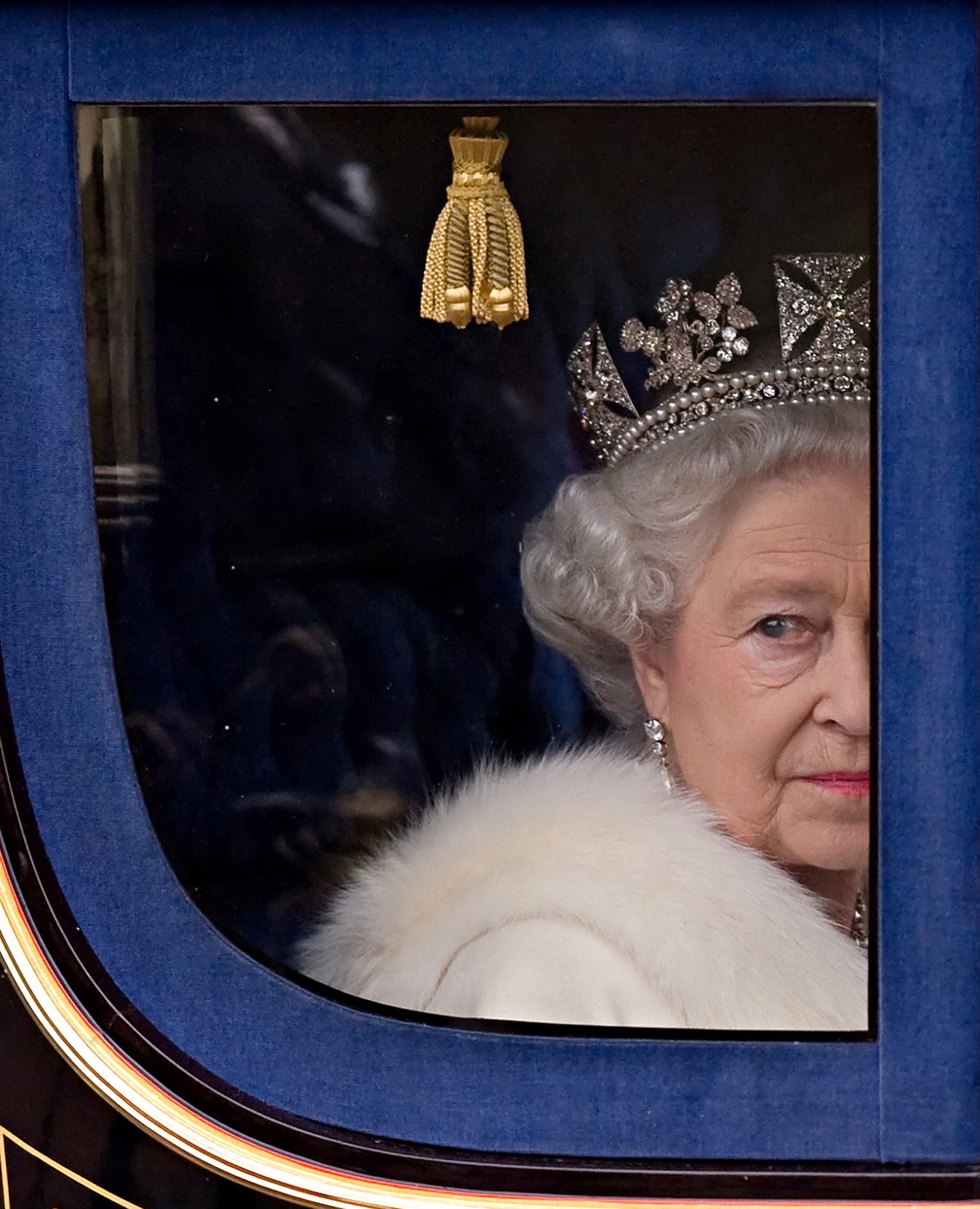Rainha Elizabeth em imagem de 18 de novembro de 2009 — Foto: Leon Neal/AFP/Arquivo