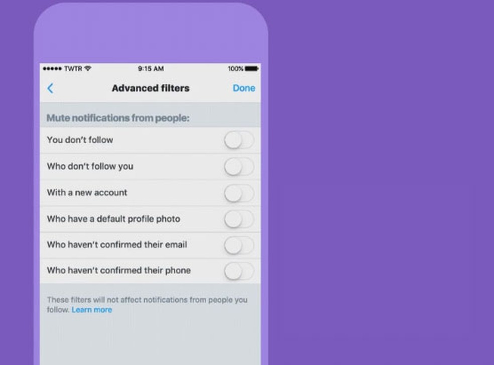 Usuários do Twitter poderão silenciar contas desconhecidas (Foto: Divulgação)