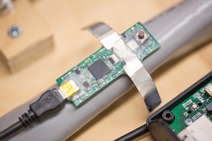 Sensor do MIT mede consumo de energia e pode identificar fios com problemas (Foto: Reprodução/MIT) (Foto: Sensor do MIT mede consumo de energia e pode identificar fios com problemas (Foto: Reprodução/MIT))