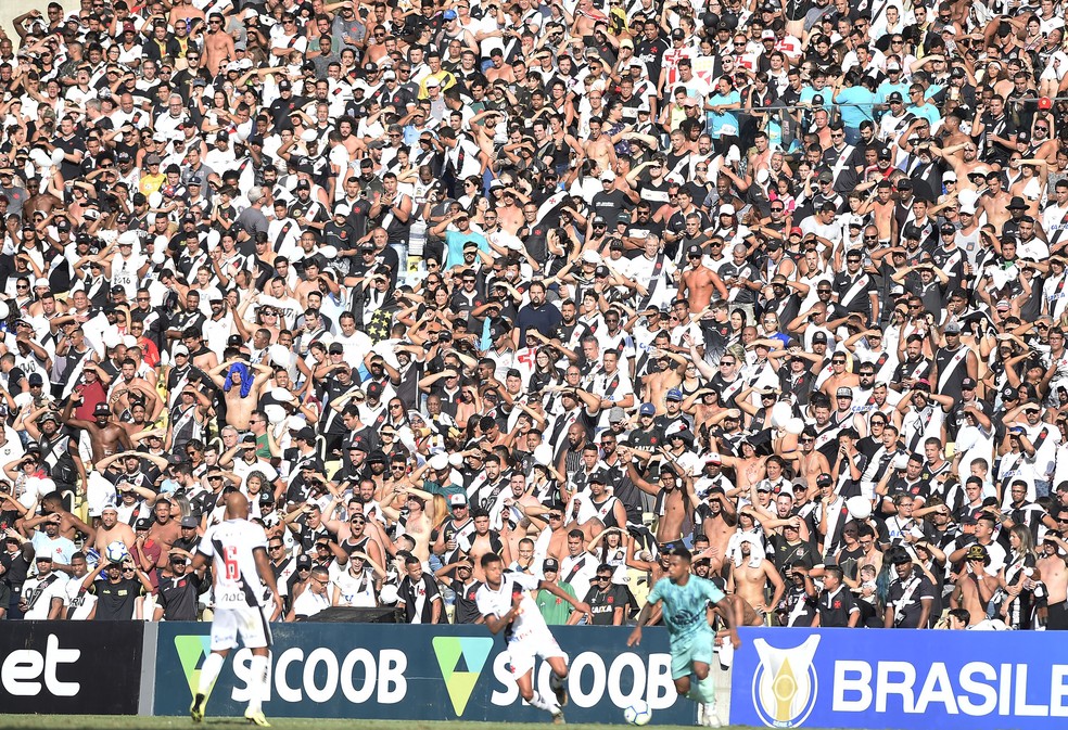 Será o reencontro da torcida do Vasco com Maracanã — Foto: André Durão