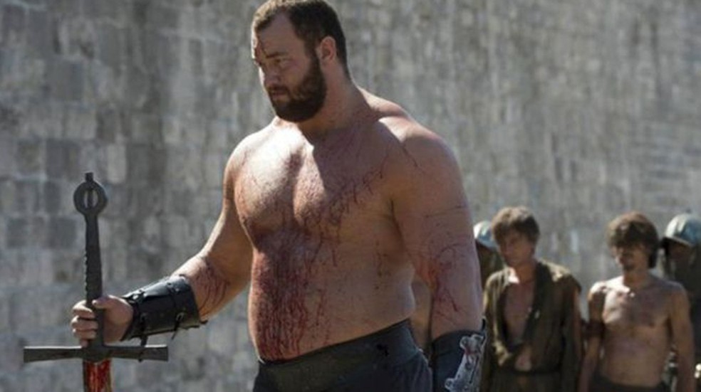 Ator Hafthór Júlíus Björnsson é o Montanha de 'Game Of Thrones' (Foto: HBO/BBC)