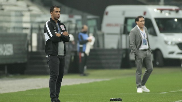 Fernando Lázaro em Corinthians x River Plate-PAR