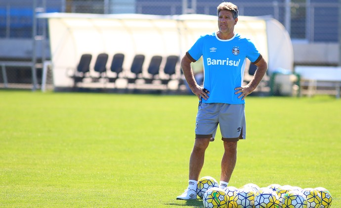 Renato Gaúcho técnico Grêmio (Foto: Lucas Uebel/Grêmio/Divulgação)