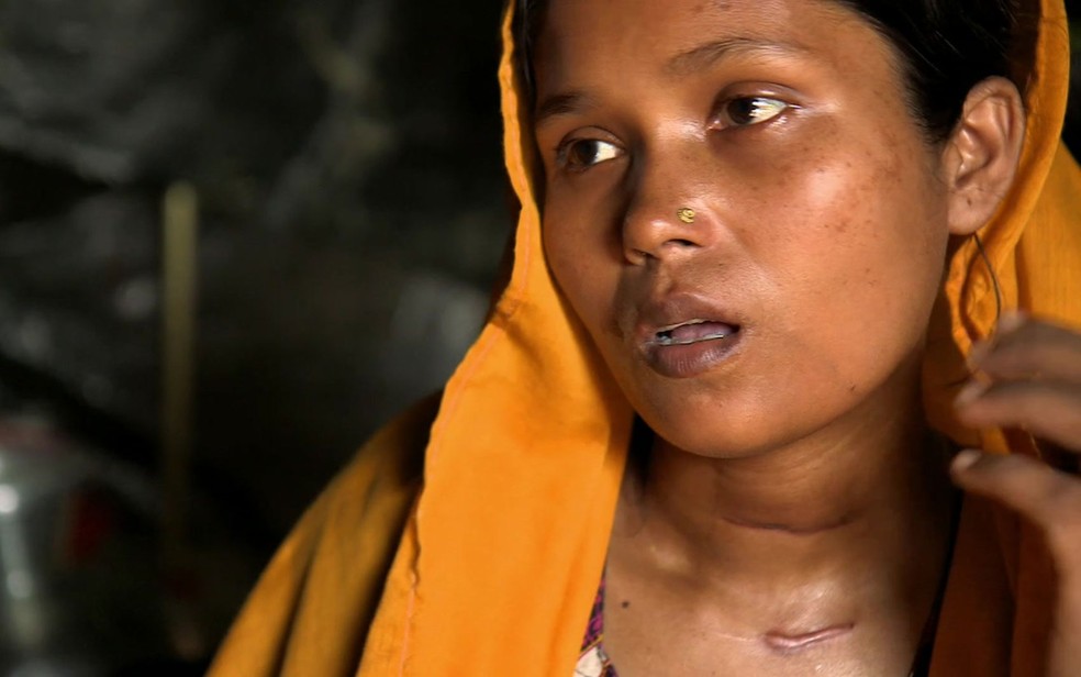 Rohingyas relatam matança indiscriminada em Mianmar (Foto: BBC)
