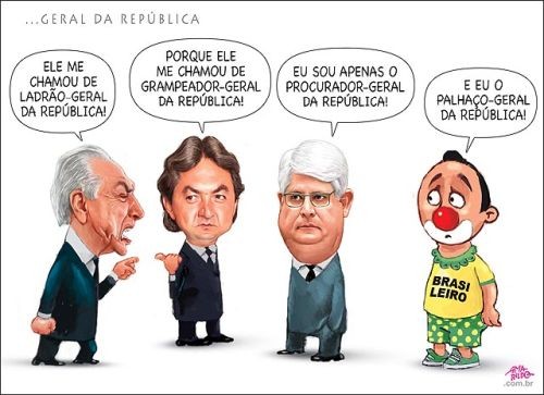 Charge (Foto: Amarildo)