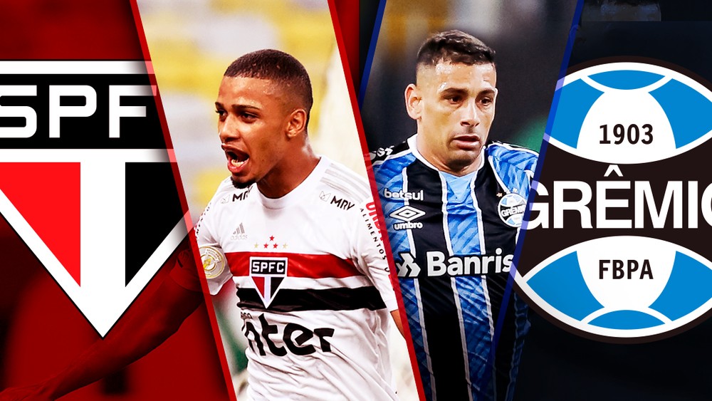 Bola nos goleadores! Como Diego Souza e Brenner viraram nomes decisivos em Grêmio e São Paulo