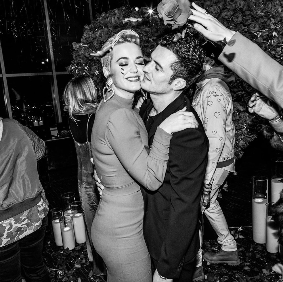 Katy Perry e Orlando Bloom — Foto: Reprodução/Instagram