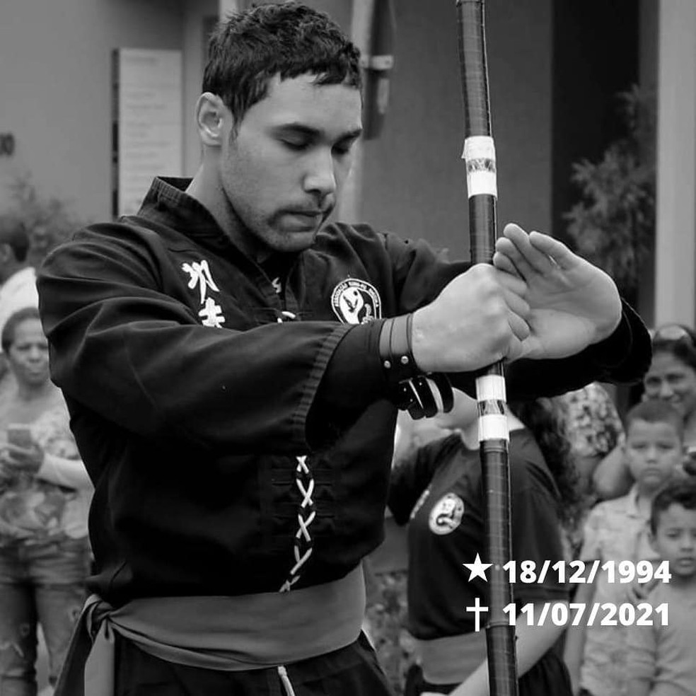 Luiz Henrique Tomaz tinha 26 anos e era atleta da equipe de kung fu de Presidente Prudente — Foto: Reprodução/Facebook