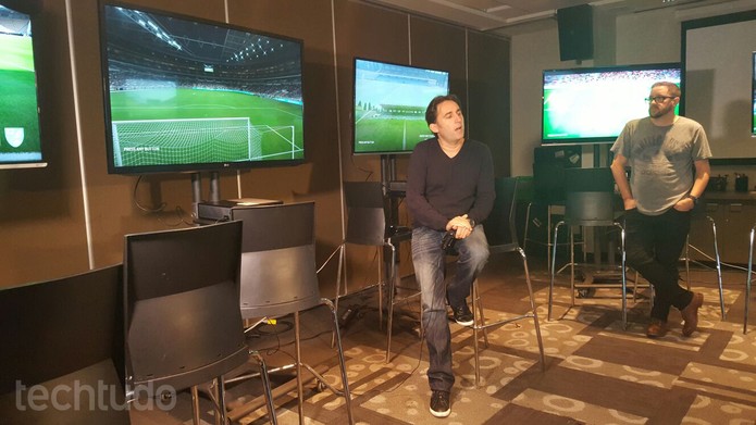 Matthew Prior, diretor de criação de Fifa 16 (Foto: Thiago Lopes / TechTudo)