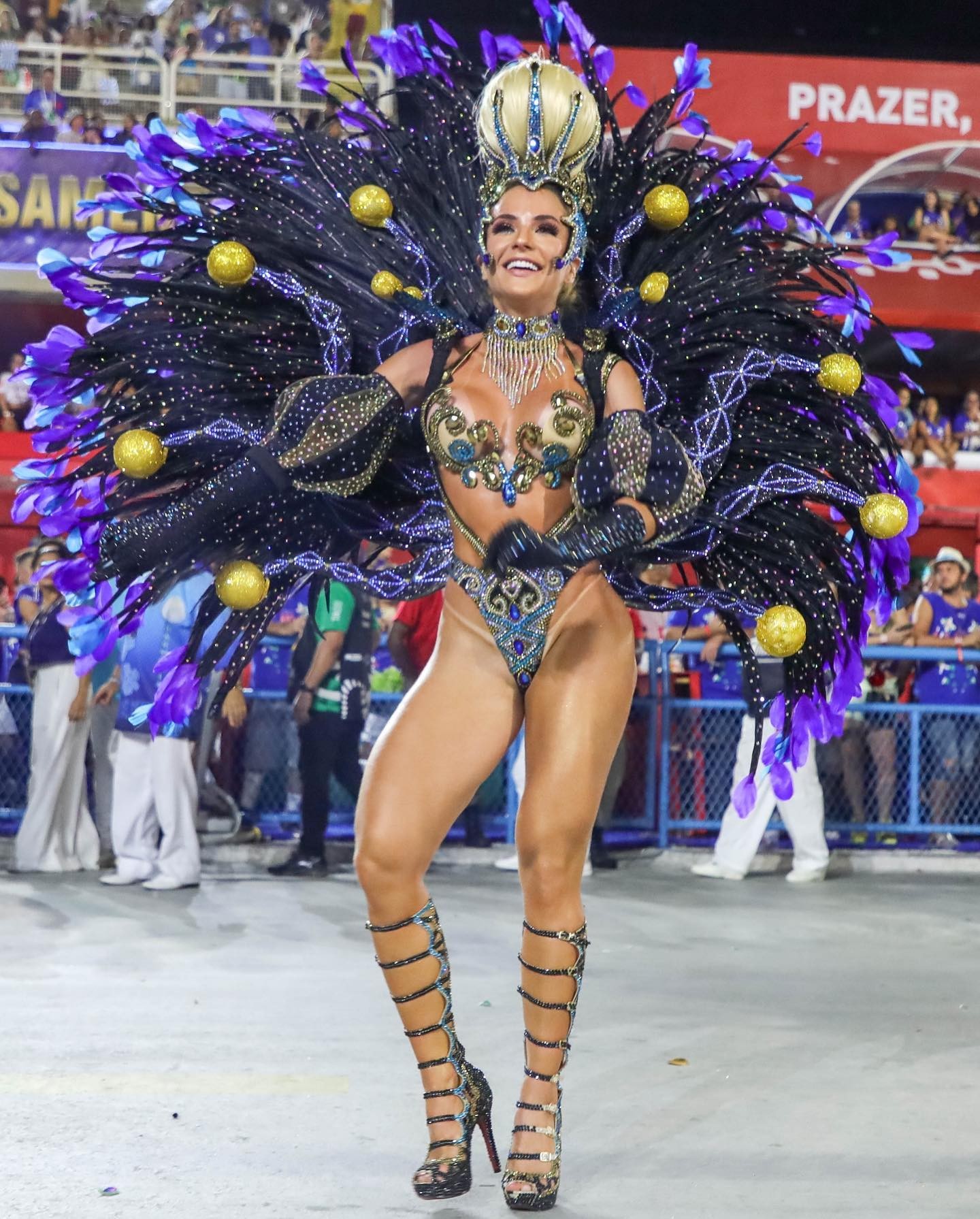 Gabi Martins mostra fotos de machucados após desfile de carnaval e fala sobre dedicação (Foto: Reprodução / Instagram)