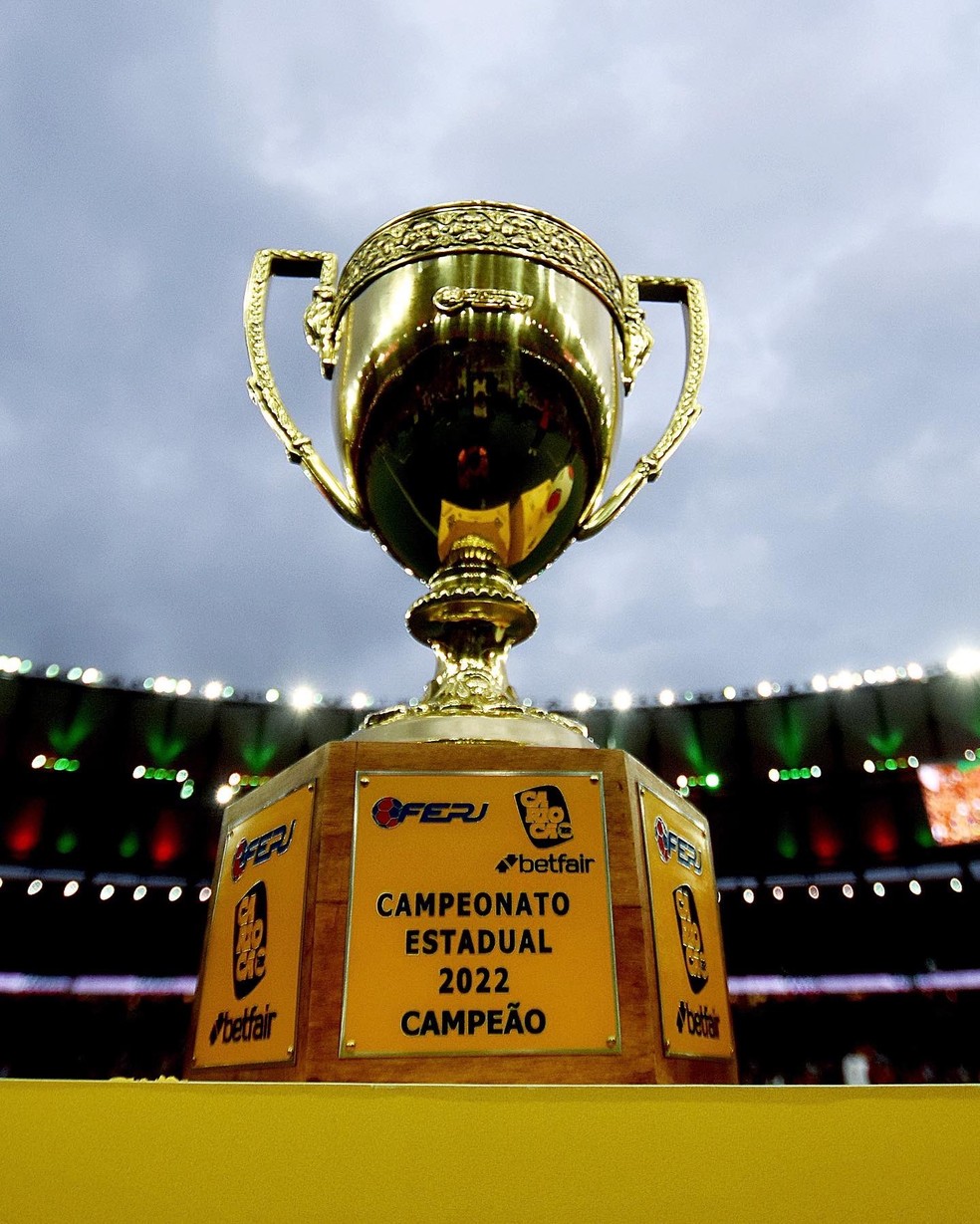 Ta&ccedil;a do Campeonato Carioca  &mdash; Foto: FFC