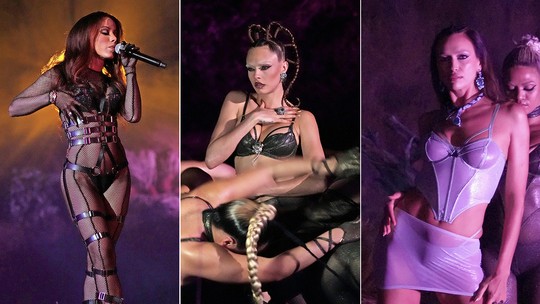 Anitta, Cara Delevingne, Irina Shayk e mais: Os famosos no desfile de Rihanna