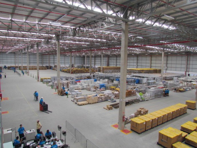 Centro de Logistica Rio 2016 (Foto: Gabriela Pantaleão)